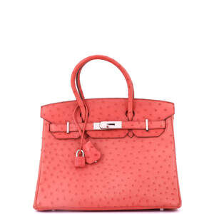 Hermes Birkin Handbag Bougainvillea #186545H23B